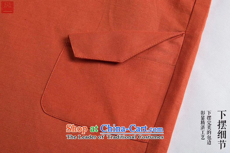 Renowned Chinese services for summer ethnic men short-sleeved T-shirt linen collar Tang Dynasty Chinese shirt cotton linen 2015 7 male light green 3XL cuff picture, prices, brand platters! The elections are supplied in the national character of distribution, so action, buy now enjoy more preferential! As soon as possible.