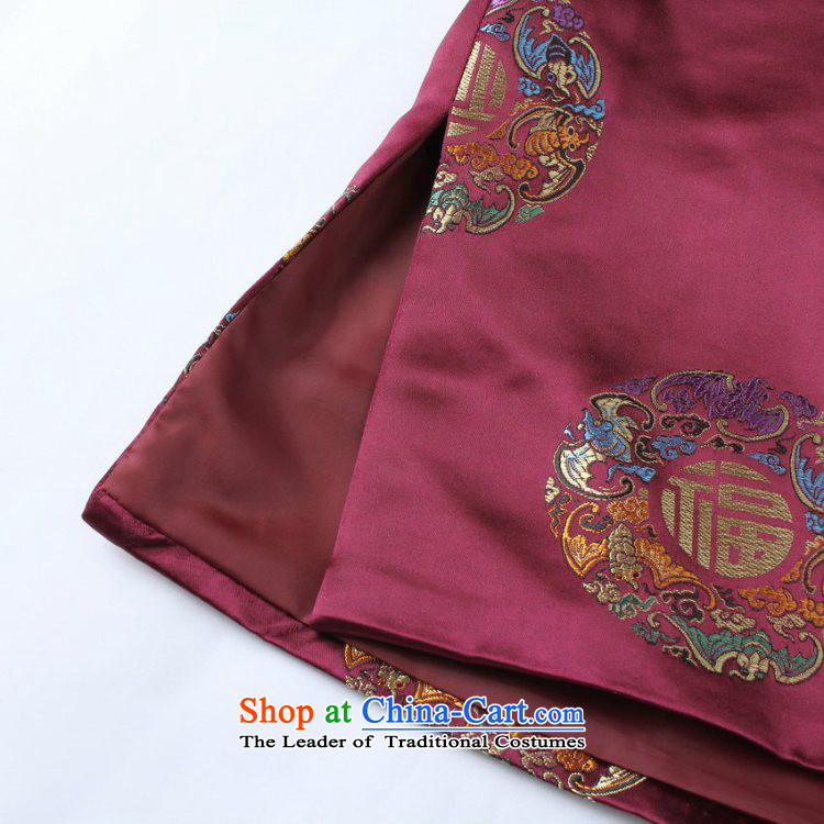 The elderly in the Broadband picking Tang dynasty China wind collar dress too Shou Yi wedding services will lower red L picture, prices, brand platters! The elections are supplied in the national character of distribution, so action, buy now enjoy more preferential! As soon as possible.