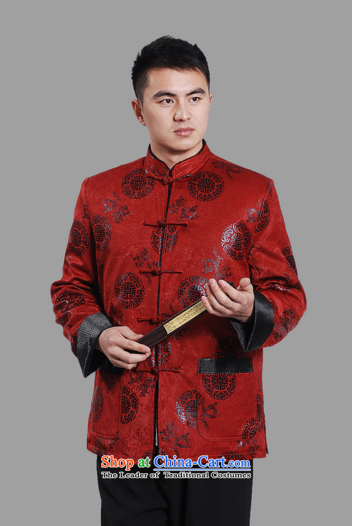 Picking Frequency Male jacket water Sable Hair Tang Add Tang dynasty lint-free men long-sleeved sweater Chinese Dragon Tang blouses red XXL picture, prices, brand platters! The elections are supplied in the national character of distribution, so action, buy now enjoy more preferential! As soon as possible.