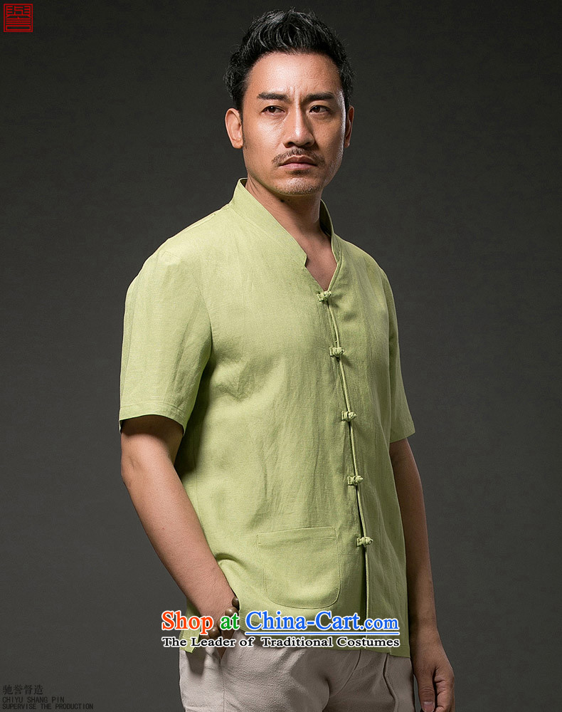 Renowned Chinese Services China wind 2015 Summer men linen shirt collar short-sleeved shirt cotton linen leisure half sleeve retro ethnic 2,005 XL Photo, prices, brand platters! The elections are supplied in the national character of distribution, so action, buy now enjoy more preferential! As soon as possible.
