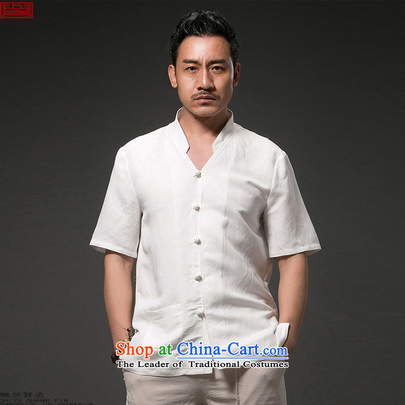 Renowned Chinese Services China wind 2015 Summer men linen shirt collar short-sleeved shirt cotton linen leisure half sleeve retro ethnic 2,005 XL, renowned (chiyu) , , , shopping on the Internet