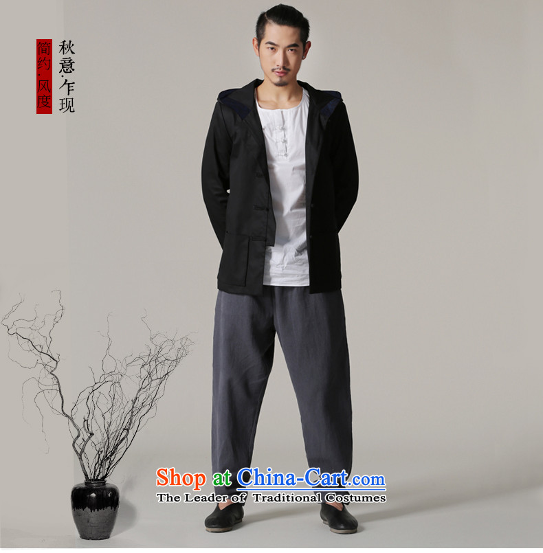 Jockeys Leopard health ãþòâ 2015 autumn and winter New China wind men Tang Dynasty Chinese men improved Han-cap pure cotton jacket designer brands black XXL picture, prices, brand platters! The elections are supplied in the national character of distribution, so action, buy now enjoy more preferential! As soon as possible.
