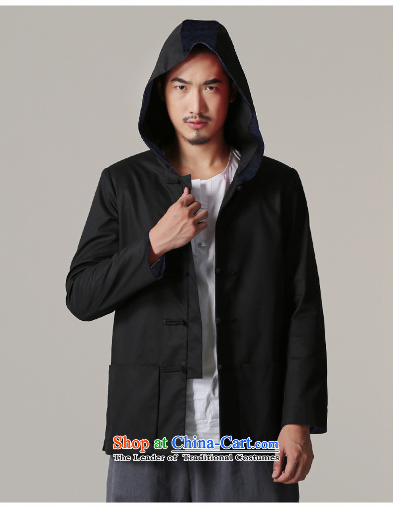 Jockeys Leopard health ãþòâ 2015 autumn and winter New China wind men Tang Dynasty Chinese men improved Han-cap pure cotton jacket designer brands black XXL picture, prices, brand platters! The elections are supplied in the national character of distribution, so action, buy now enjoy more preferential! As soon as possible.