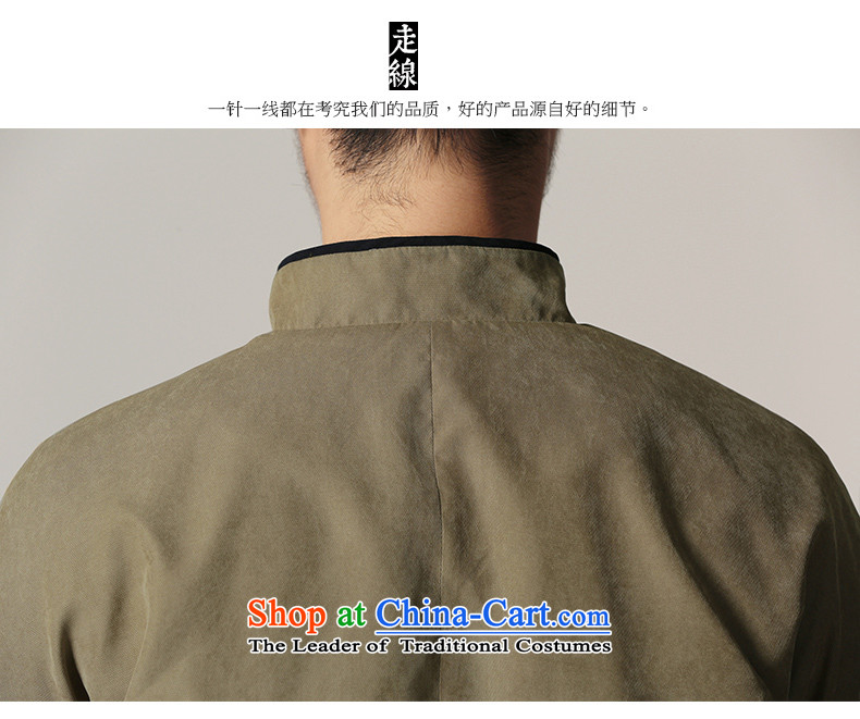 Jockeys Leopard Health Tang jackets men fall new China wind men Sau San disk collar detained Chinese Zen ethnic Chinese tunic designer brands dark blue S picture, prices, brand platters! The elections are supplied in the national character of distribution, so action, buy now enjoy more preferential! As soon as possible.