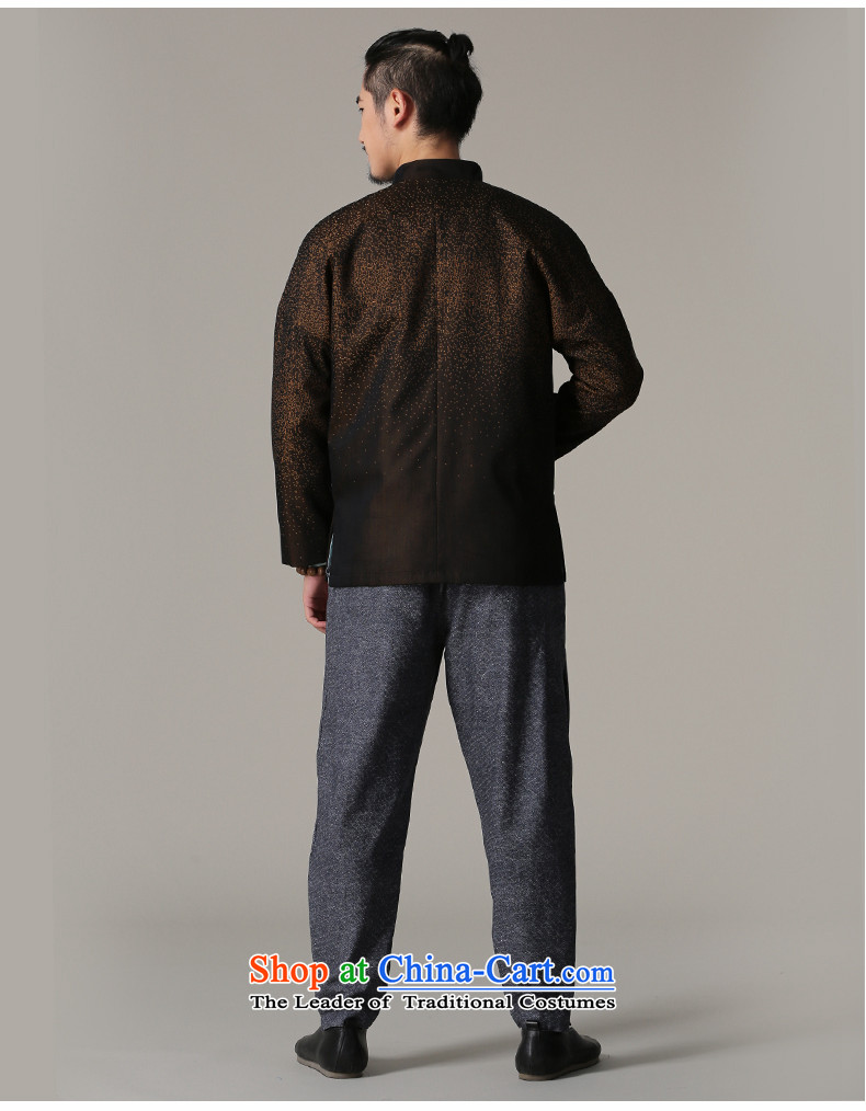 Jockeys Leopard Health Tang jackets 2015 autumn and winter season the New China wind Men's Mock-Neck Chinese leisure men designer brands with Father Brown M picture, prices, brand platters! The elections are supplied in the national character of distribution, so action, buy now enjoy more preferential! As soon as possible.