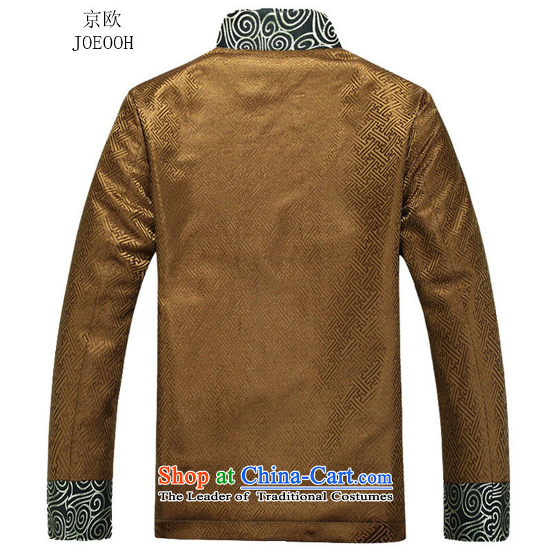 Beijing, in the autumn of the OSCE new elderly men long-sleeved jacket manually drive tang Chinese Wind and a mock-neck national costumes XXL/185, Gold Beijing (JOE OOH) , , , shopping on the Internet