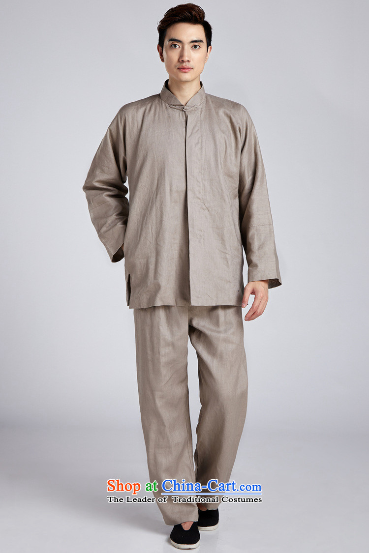Find Sophie linen men Tang Dynasty Package China wind shirt collar Chinese Classical Chinese tunic Taegeuk Service Han-kung fu shirt - 5 L picture, prices, brand platters! The elections are supplied in the national character of distribution, so action, buy now enjoy more preferential! As soon as possible.