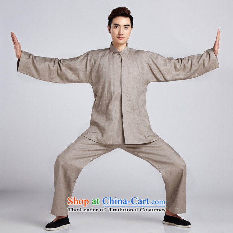 Find Sophie linen men Tang Dynasty Package China wind shirt collar Chinese Classical Chinese tunic Taegeuk Service Han-kung fu shirt - 5 L picture, prices, brand platters! The elections are supplied in the national character of distribution, so action, buy now enjoy more preferential! As soon as possible.