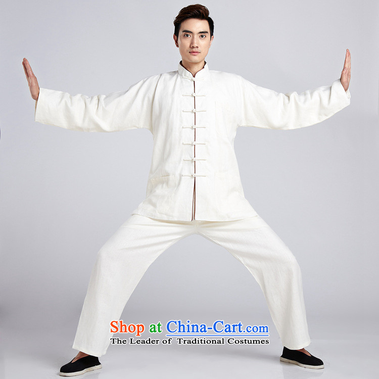 Floral men Tang Dynasty Package Chinese tunic linen collar shirt ethnic Han-Chinese tunic Tai Chi Kung Fu shirt - 1 2XL Services Pictures, prices, brand platters! The elections are supplied in the national character of distribution, so action, buy now enjoy more preferential! As soon as possible.