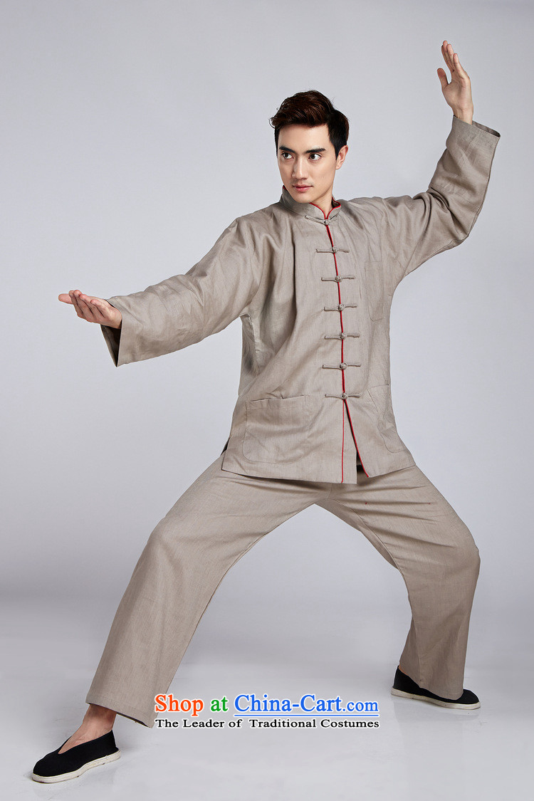 Floral men Tang Dynasty Package Chinese tunic linen collar shirt ethnic Han-Chinese tunic Tai Chi Kung Fu shirt - 1 2XL Services Pictures, prices, brand platters! The elections are supplied in the national character of distribution, so action, buy now enjoy more preferential! As soon as possible.