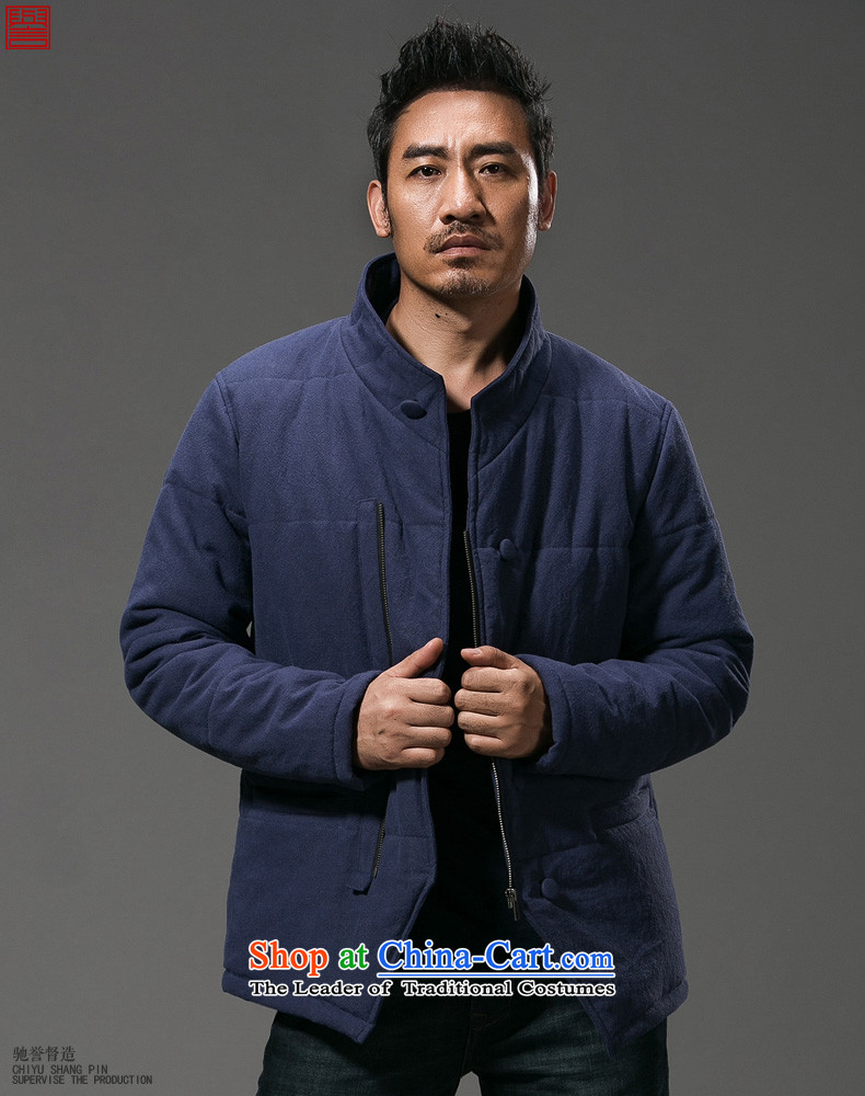 Renowned Chinese Services China wind-thick cotton linen men of Men's Mock-Neck Tang dynasty cotton coat Chinese robe winter coats male and 59 wine red XL Photo, prices, brand platters! The elections are supplied in the national character of distribution, so action, buy now enjoy more preferential! As soon as possible.