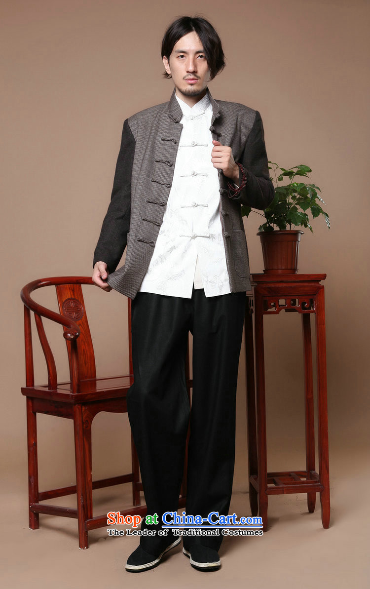 Find in the autumn and winter Sophie older collar disc detained wool? men improved jacket Chinese Antique spell color jacket color photo of Tang XL Photo, prices, brand platters! The elections are supplied in the national character of distribution, so action, buy now enjoy more preferential! As soon as possible.