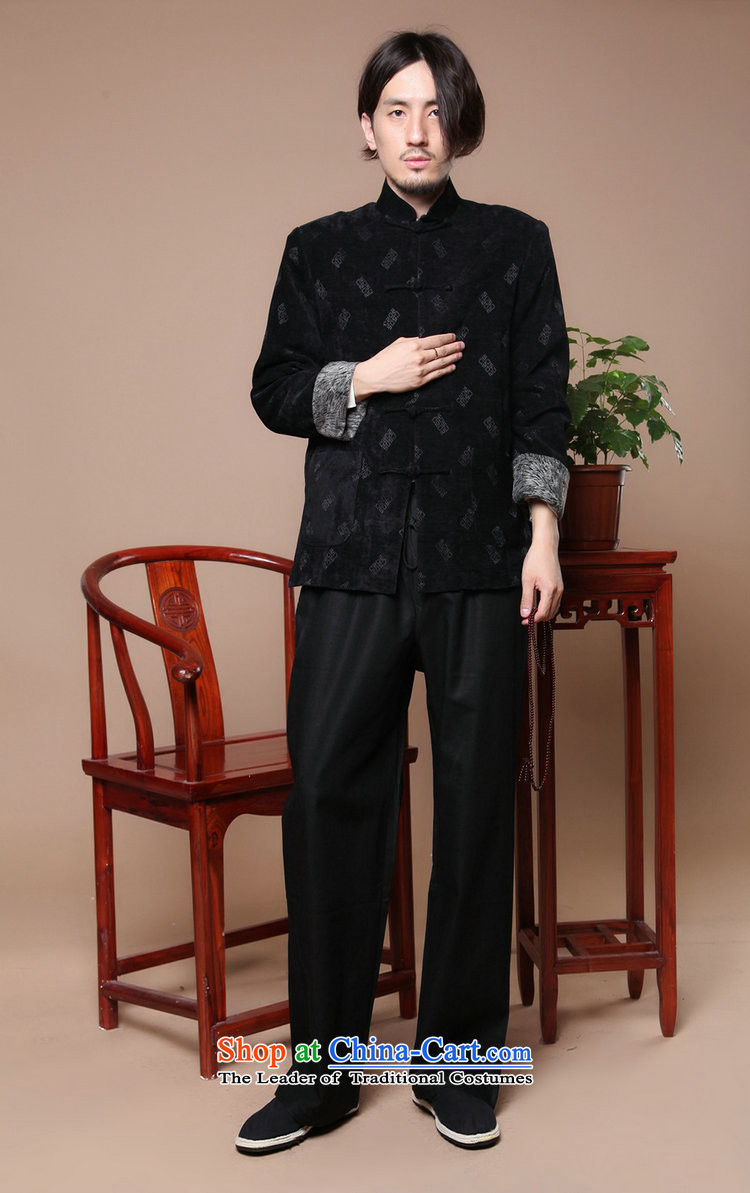 Take the figure of older men of nostalgia for the Chinese Tang dynasty long-sleeved improved collar disc detained letters for autumn and winter coats? gross shirt mauve XL Photo, prices, brand platters! The elections are supplied in the national character of distribution, so action, buy now enjoy more preferential! As soon as possible.
