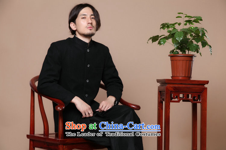 Find Sophie Chinese Antique men Tang Dynasty Korean suits the elderly in the collar national Chinese tunic gross jacket Black XL pictures?, prices, brand platters! The elections are supplied in the national character of distribution, so action, buy now enjoy more preferential! As soon as possible.