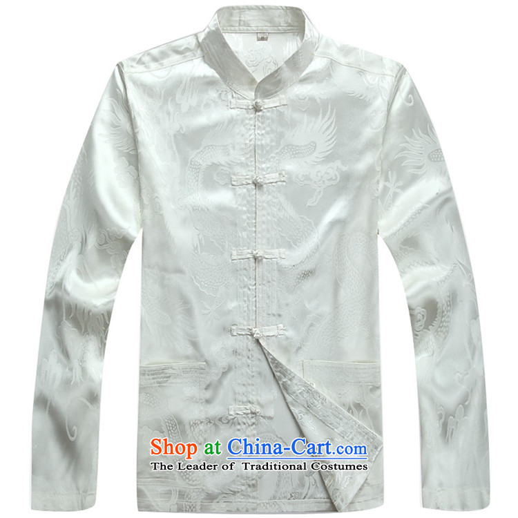 The elderly in the OSCE Kyung Tang dynasty men fall inside a mock-neck long-sleeved Tang Dynasty Package men White Kit M/170 picture, prices, brand platters! The elections are supplied in the national character of distribution, so action, buy now enjoy more preferential! As soon as possible.