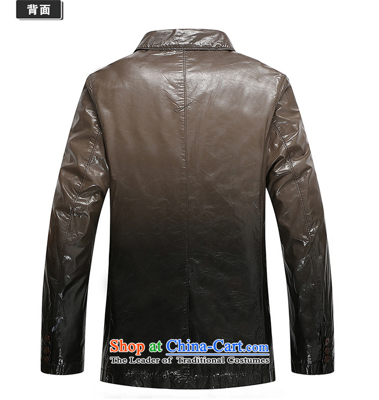The secret of Roma men 2015 autumn and winter clothing new business casual classic Imitated leather comfortable and stylish large suit coats TG093 coffee M pictures, prices, brand platters! The elections are supplied in the national character of distribution, so action, buy now enjoy more preferential! As soon as possible.
