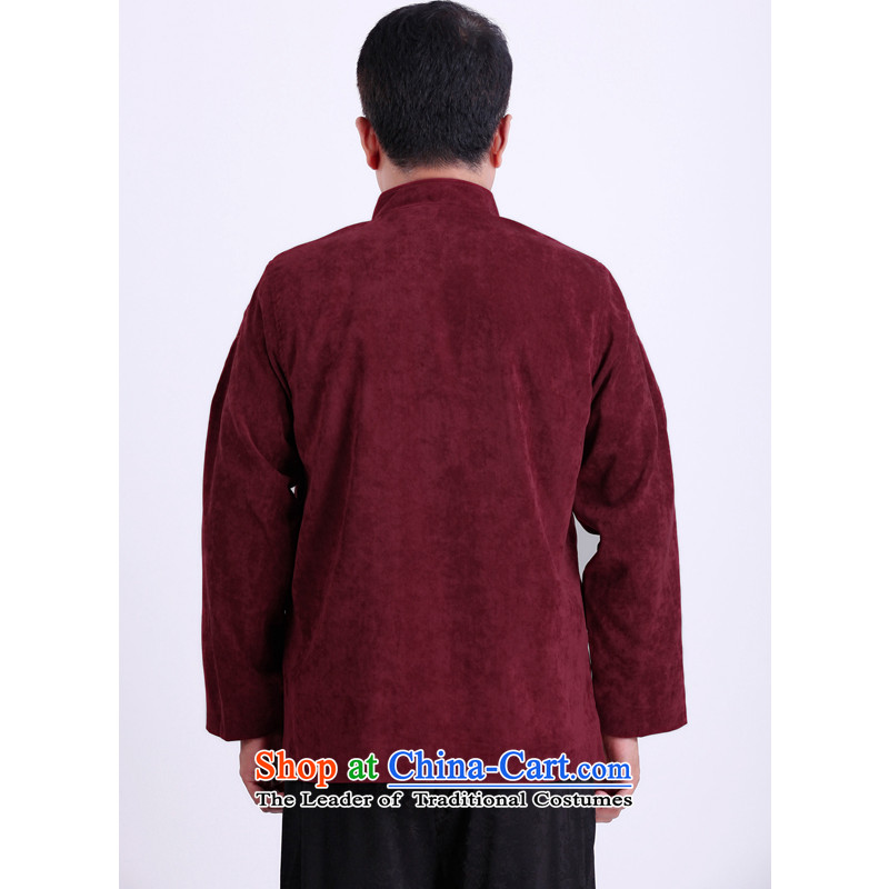 The Rafael Hui Kai Man Tang dynasty during the spring and autumn new men aged jackets Tang men Tang blouses 13130 red T-shirt, Timor Sze 180 Hoi , , , shopping on the Internet