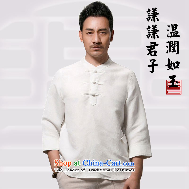 Renowned China wind men Han-Tang Dynasty Short-Sleeve Men linen t-shirt men loose summer cotton linen 7 sleeveless shirt 4XL, 2,005 renowned (CHIYU) , , , shopping on the Internet