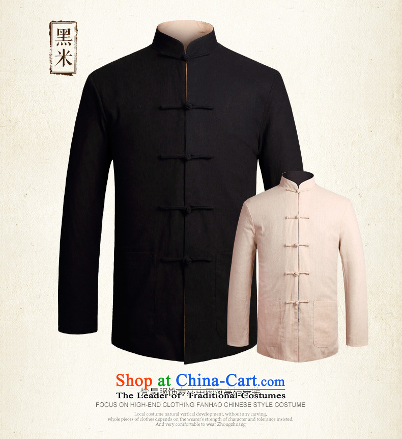 Van Gogh's autumn and winter new cotton linen Tang dynasty male two-sided wear a mock-neck jacket Chinese Disc detained old folk weave in Tang Dynasty long-sleeved black and red double-sided XL older pictures, prices, brand platters! The elections are supplied in the national character of distribution, so action, buy now enjoy more preferential! As soon as possible.