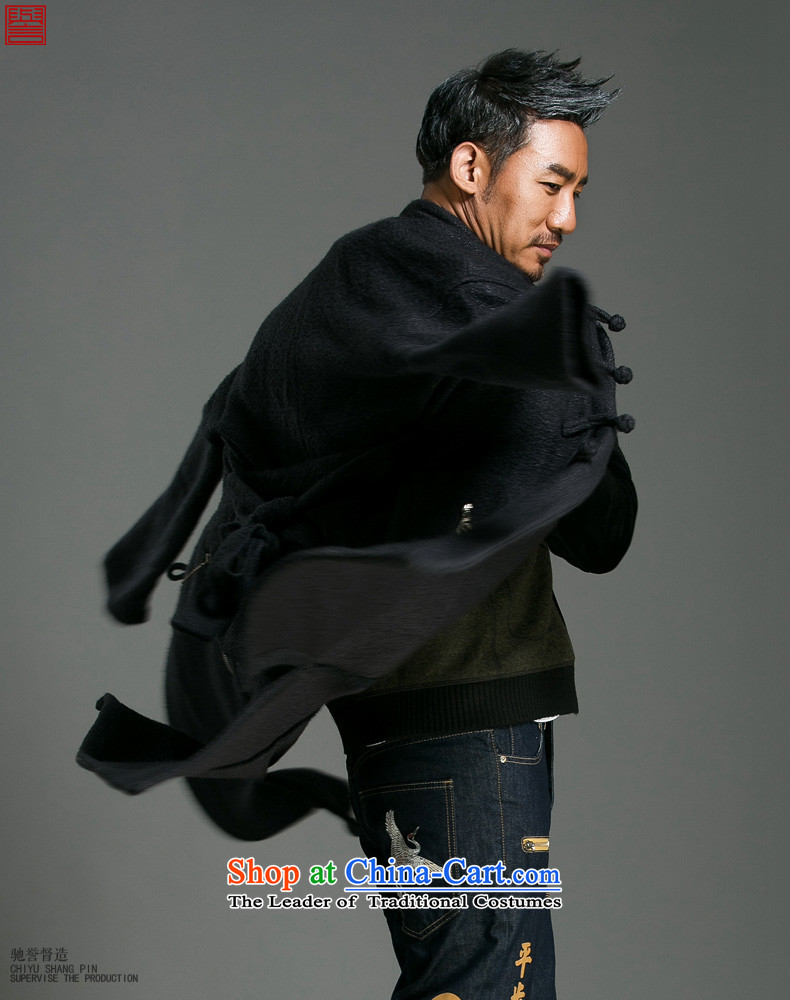 Renowned Chinese men of autumn and winter clothing leisure-semi-high collar coats single row Chinese men long wave wool wind jacket? 71 Black XL Photo, prices, brand platters! The elections are supplied in the national character of distribution, so action, buy now enjoy more preferential! As soon as possible.