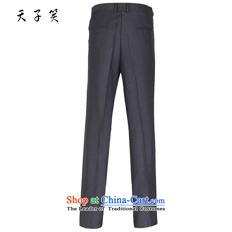 In spring and autumn sky laugh older Chinese tunic male Kit Chinese jacket teachers so gross uniform gray pants shirts plus 76, Emperor smiled , , , shopping on the Internet