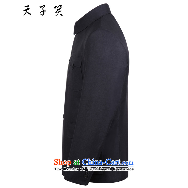 The Emperor smiled gross? Kit Chinese tunic of older men in uniform too Soo Sen-dress and men's jackets father replacing blue-gray 78 Zi laugh , , , shopping on the Internet