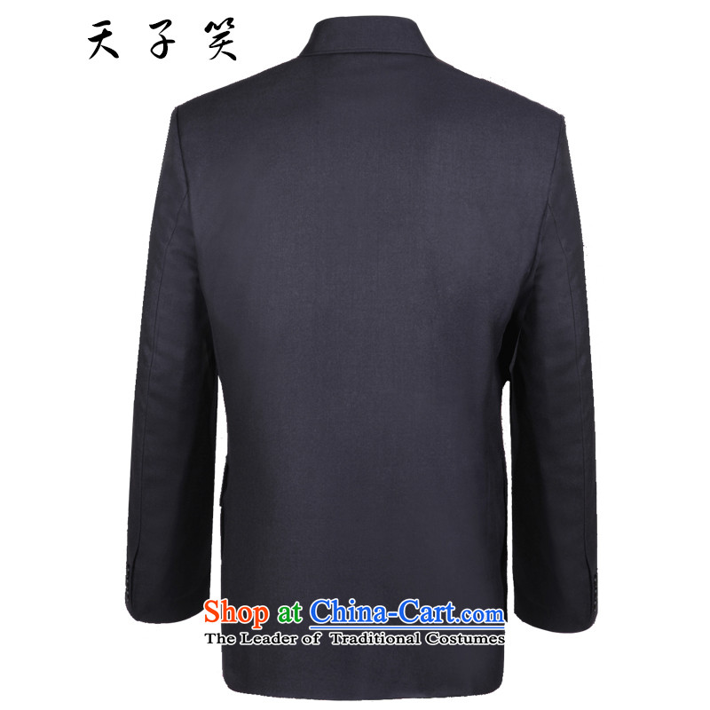 The Emperor smiled gross? Kit Chinese tunic of older men in uniform too Soo Sen-dress and men's jackets father replacing blue-gray 78 Zi laugh , , , shopping on the Internet