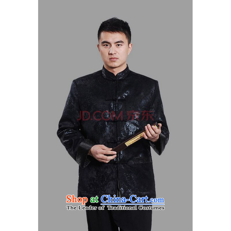 Min Joseph men's jacket water Sable Hair Tang Add Tang dynasty lint-free men long-sleeved sweater Chinese Dragon Tang blouses dark red M Min Joseph shopping on the Internet has been pressed.
