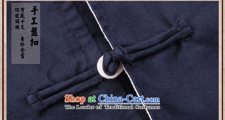 New Natural Linen HUNNZ Men long-sleeve sweater Tang Dynasty Chinese collar double-sided wear uniforms shishu gas hermit men white and blue 165 pictures, prices, brand platters! The elections are supplied in the national character of distribution, so action, buy now enjoy more preferential! As soon as possible.