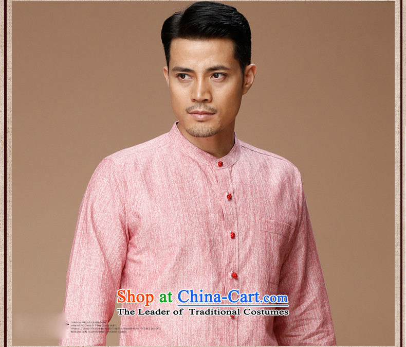 Name of the new Chinese Wind HANNIZI linen men Tang dynasty retro long-sleeved shirt collar men's jackets classic ball-services rose 180 pictures, prices, brand platters! The elections are supplied in the national character of distribution, so action, buy now enjoy more preferential! As soon as possible.