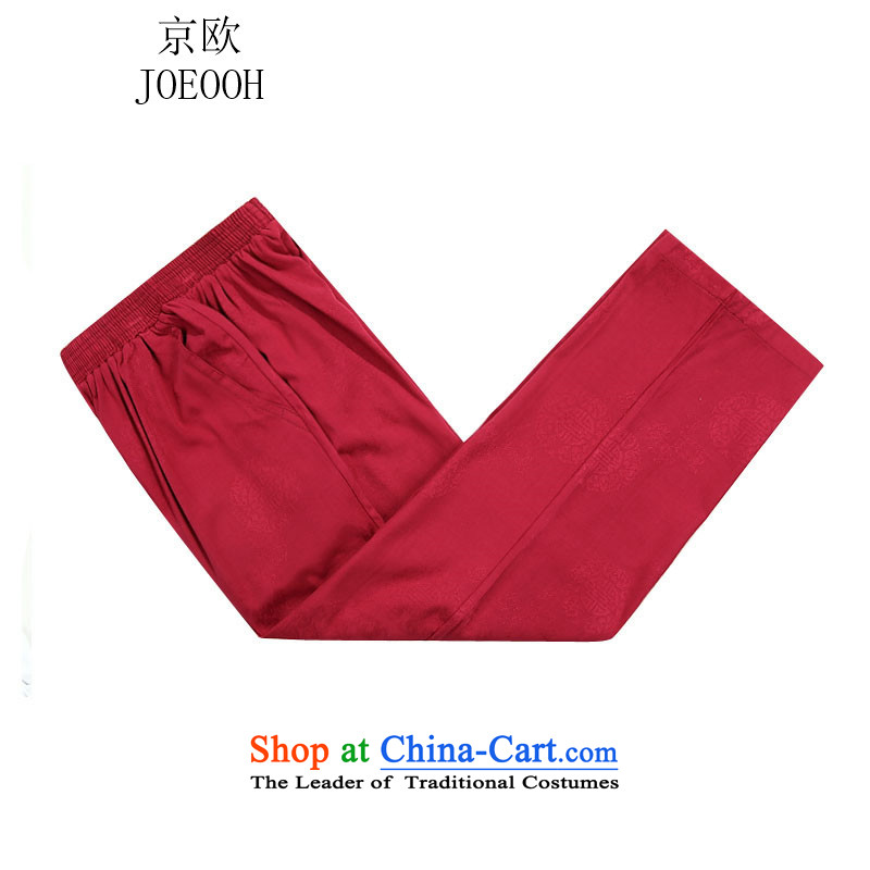Beijing Europe China wind Tang dynasty 2015 autumn and winter New Man Fu Shou Tang long-sleeved jacket kit red kit 90, Putin (JOE OOH) , , , shopping on the Internet