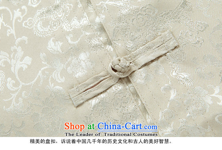 Beijing OSCE autumn and winter men long-sleeved Tang Dynasty Package for men and elderly jacket kit installed dad relax beige jacket M picture, prices, brand platters! The elections are supplied in the national character of distribution, so action, buy now enjoy more preferential! As soon as possible.