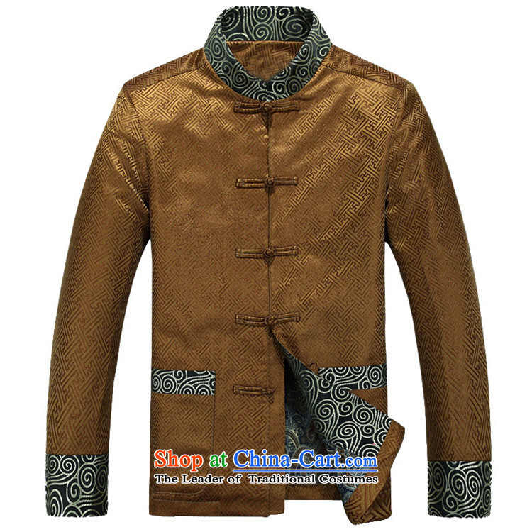 Beijing OSCE Tang dynasty men in Chinese tunic older collar China Wind Jacket purple XL/180 picture, prices, brand platters! The elections are supplied in the national character of distribution, so action, buy now enjoy more preferential! As soon as possible.
