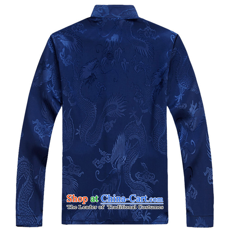 Beijing Tang Dynasty Chinese men of the OSCE long-sleeved kit ethnic older shirt father red kit M/170 picture, prices, brand platters! The elections are supplied in the national character of distribution, so action, buy now enjoy more preferential! As soon as possible.