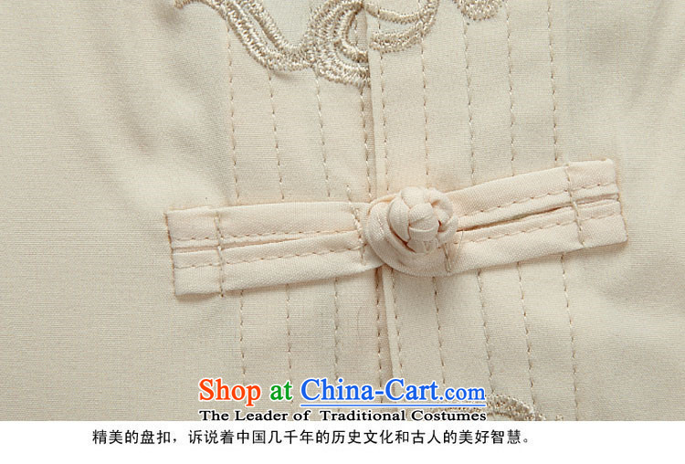Beijing Europe 2015 Autumn New Tang Dynasty Chinese long-sleeved kit male cheongsams father replacing kung fu shirt Tang Dynasty Package white shirt XXXL picture, prices, brand platters! The elections are supplied in the national character of distribution, so action, buy now enjoy more preferential! As soon as possible.