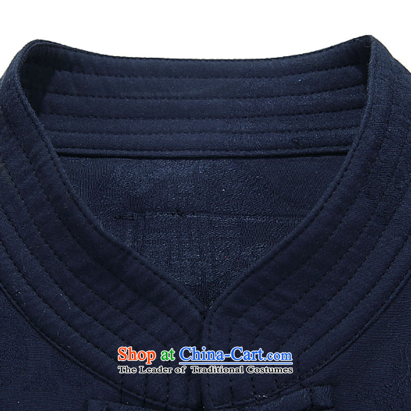 Beijing OSCE autumn and winter New Man Fu Shou long-sleeved Tang Dynasty Package Blue Kit 70 Beijing (JOE OOH) , , , shopping on the Internet