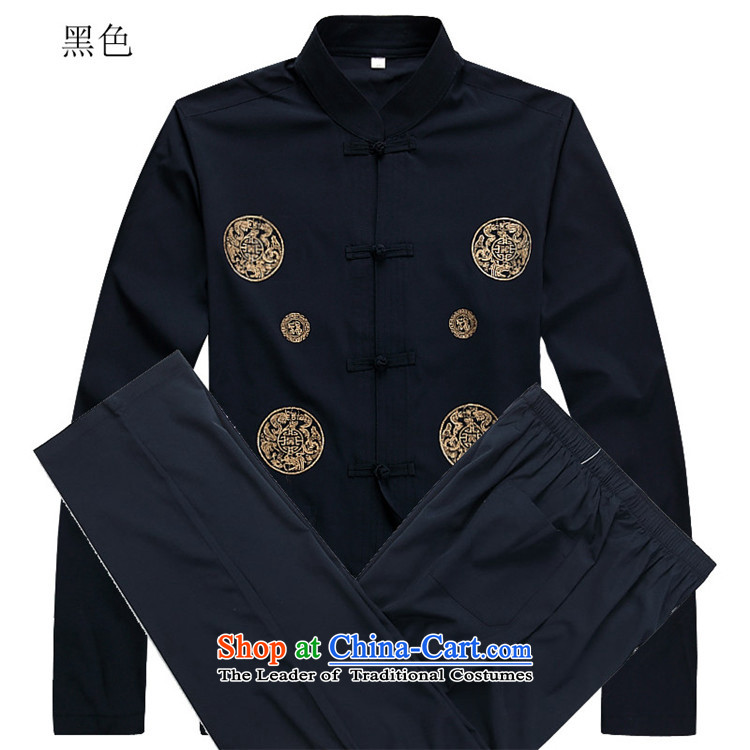 Beijing europe fall on Tang dynasty male long-sleeved Tang Dynasty National wind up the clip Tang Blouses Black XL Photo, prices, brand platters! The elections are supplied in the national character of distribution, so action, buy now enjoy more preferential! As soon as possible.