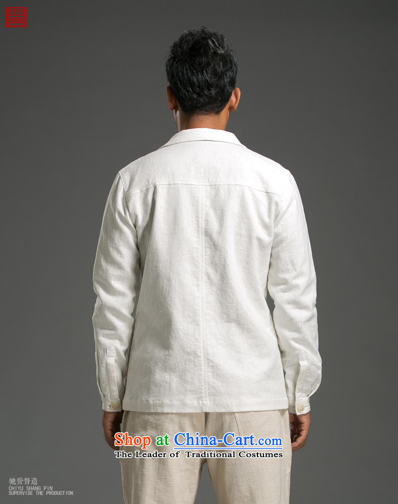 Renowned Chinese service men linen jacket lapel of Sau San Jacket coat men casual shirt 3XL white picture, prices, brand platters! The elections are supplied in the national character of distribution, so action, buy now enjoy more preferential! As soon as possible.