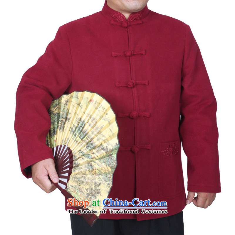 The Cave of the elderly 15 autumn and winter new upscale embroidery Chinese men in older thick hair? Tang jackets Y769 Blue Photo 190 yards, prices, brand platters! The elections are supplied in the national character of distribution, so action, buy now enjoy more preferential! As soon as possible.
