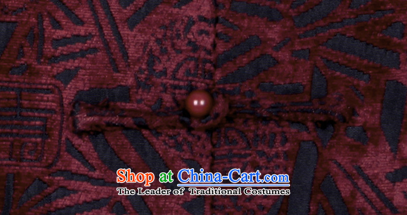 The Cave of the elderly 15 autumn and winter men Sau San Tong jackets hip trendy fashion middle-aged men's upscale Tang dynasty Y770 aubergine 185 yards picture, prices, brand platters! The elections are supplied in the national character of distribution, so action, buy now enjoy more preferential! As soon as possible.