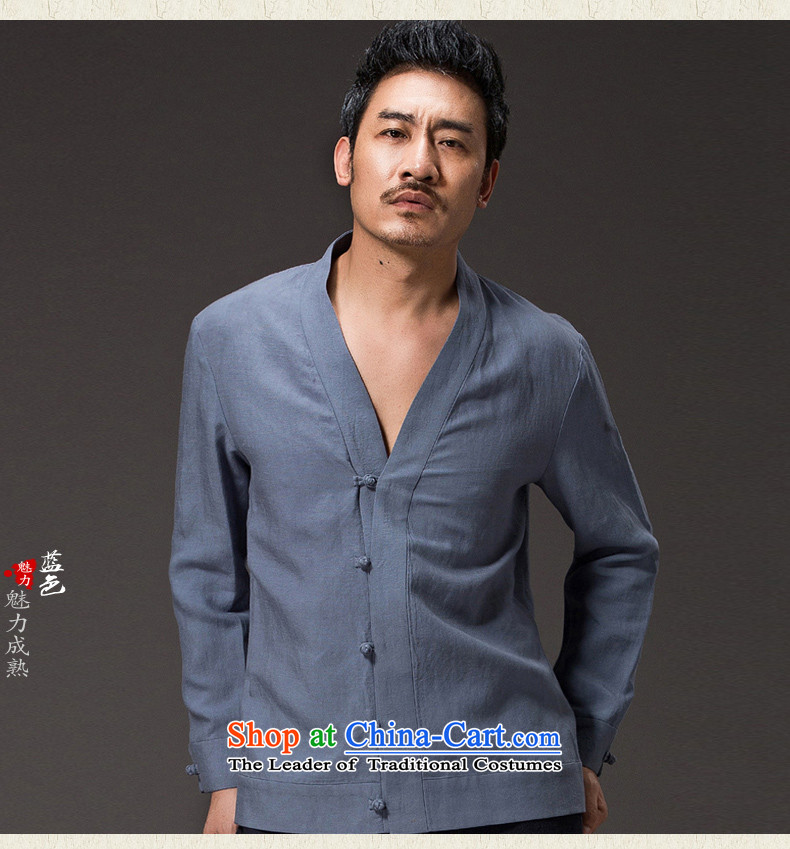 Renowned China wind men ball-Tang dynasty spring service men and long-sleeved Tencel Ma Han-meditation services jacket Chinese light blue XL Photo, prices, brand platters! The elections are supplied in the national character of distribution, so action, buy now enjoy more preferential! As soon as possible.
