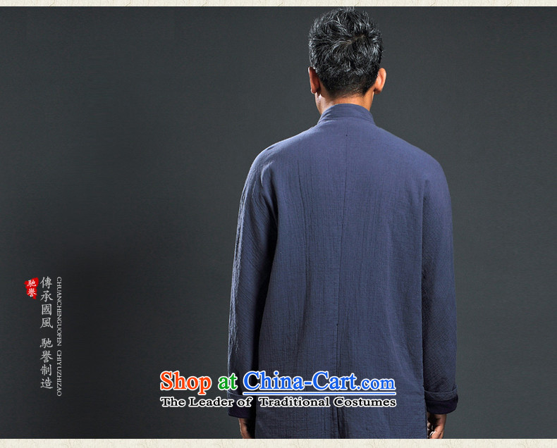 Renowned Tang dynasty men fall 2015 new ethnic Han-men Chinese long-sleeved improved China wind ball services XL pictures, price dark blue, brand platters! The elections are supplied in the national character of distribution, so action, buy now enjoy more preferential! As soon as possible.