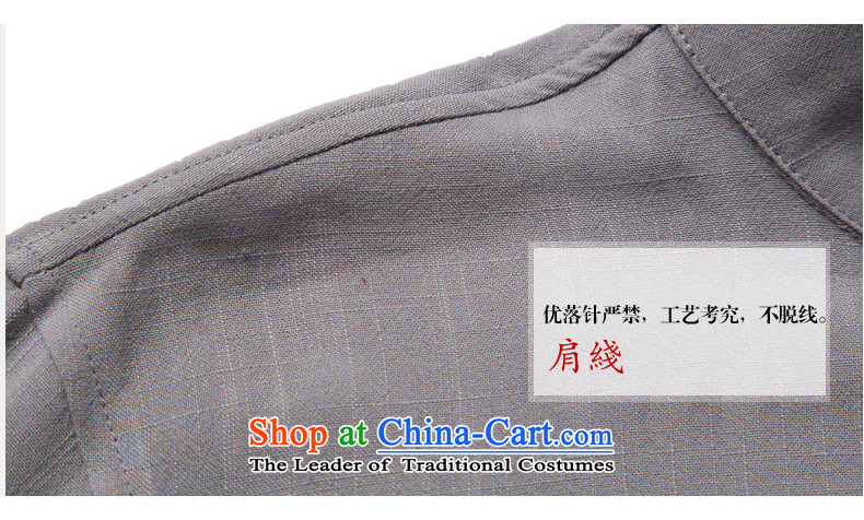 Renowned China wind shirt men Tang Gown of pure colors and men fall cotton linen clothes men T-shirt Han-long-sleeved shirt pants linen 2,005 XL Photo, prices, brand platters! The elections are supplied in the national character of distribution, so action, buy now enjoy more preferential! As soon as possible.