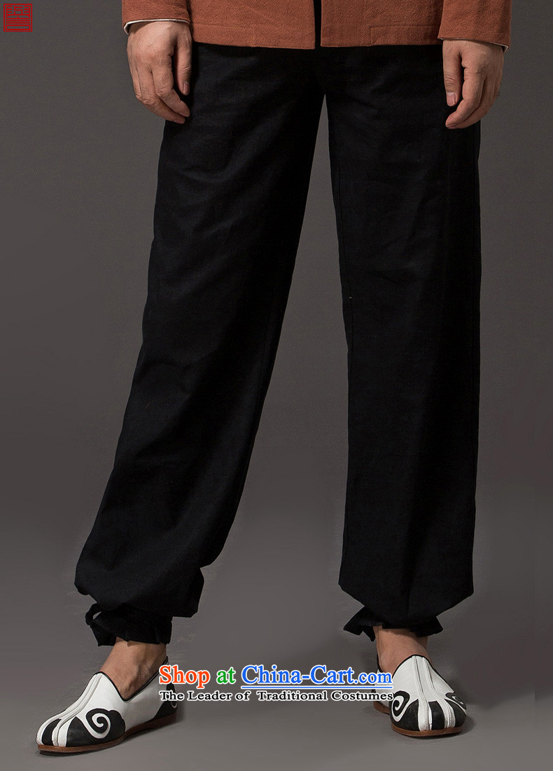 Renowned National wind Tang dynasty her father, loose trousers linen retro leisure Harun trousers China wind cotton linen trousers and black XXXL picture, prices, brand platters! The elections are supplied in the national character of distribution, so action, buy now enjoy more preferential! As soon as possible.