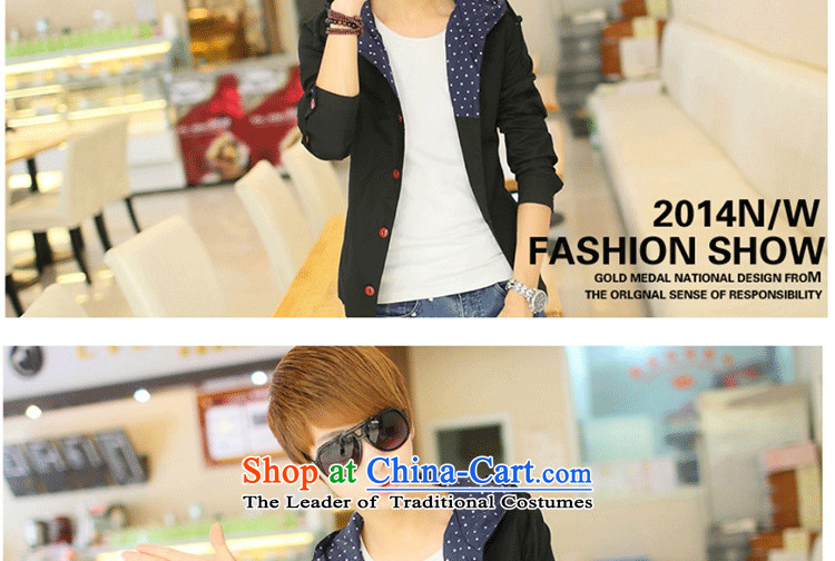 The autumn new jackets Jacket coat and men during the spring and autumn, attached with cap decorated in men's jackets XL SKYBLUE L is too small a code) Picture, prices, brand platters! The elections are supplied in the national character of distribution, so action, buy now enjoy more preferential! As soon as possible.