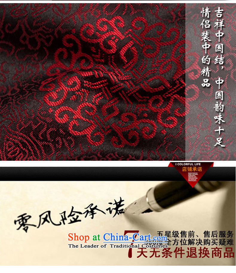 Bosnia and older women and men in line thre couples, Tang dynasty autumn and winter national costume design of the elderly over the life of Chinese Tang birthday with red wine lovers 2070 men XL/180 men picture, prices, brand platters! The elections are supplied in the national character of distribution, so action, buy now enjoy more preferential! As soon as possible.