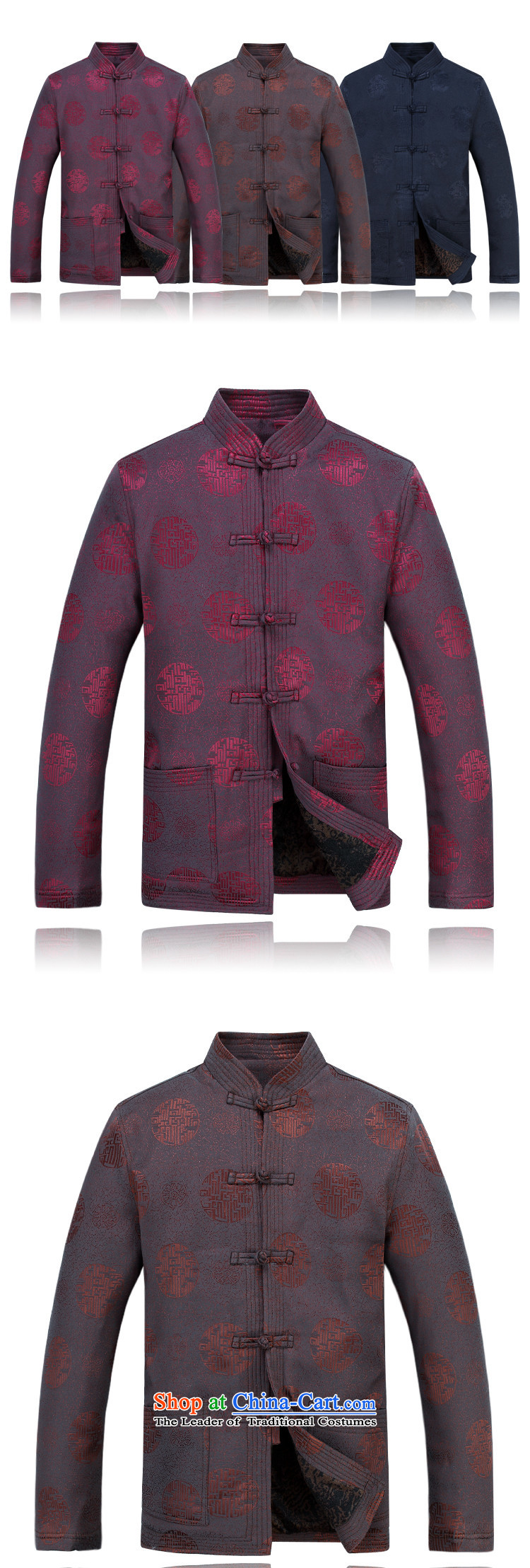 Top Luxury and long-sleeved shirt men's jackets loose version plus lint-free. The elderly is thick men Tang dynasty birthday too life jackets grandpa red Millennium) Millennium) Red Kit M/170 picture, prices, brand platters! The elections are supplied in the national character of distribution, so action, buy now enjoy more preferential! As soon as possible.