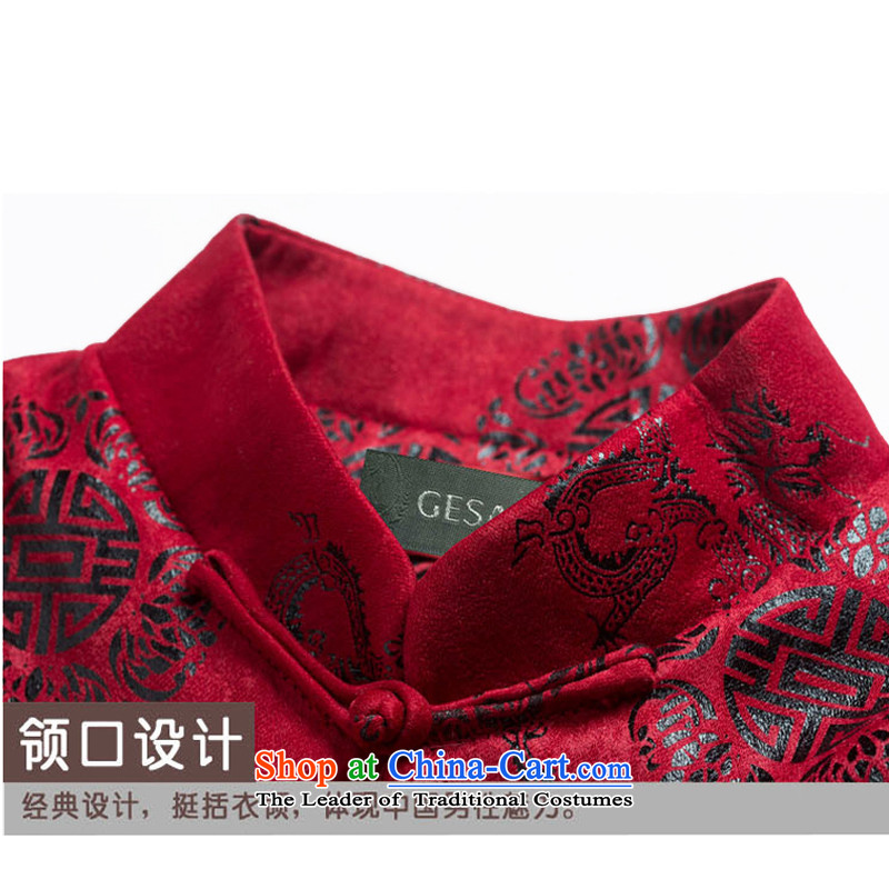 Thre line autumn and winter and the new couple of older women and men in Tang dynasty China wind Park Hee ãþòâ pattern golden marriage couples blouses F0123 birthday couples, red men men L/175, thre line (gesaxing and Tobago) , , , shopping on the Interne