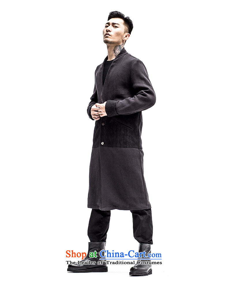 2015 Autumn tree to the new improved Tang dynasty men linen china wind shirt collar Chinese Tang jacket color pictures, 175/L Hyun price, brand platters! The elections are supplied in the national character of distribution, so action, buy now enjoy more preferential! As soon as possible.