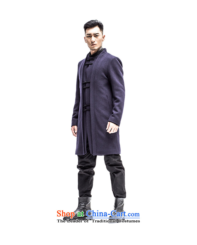 Intended for autumn and winter 2015 tree new Tang Dynasty Chinese Wind Jacket men in long Leisure Tang blue jacket 175/L picture, prices, brand platters! The elections are supplied in the national character of distribution, so action, buy now enjoy more preferential! As soon as possible.